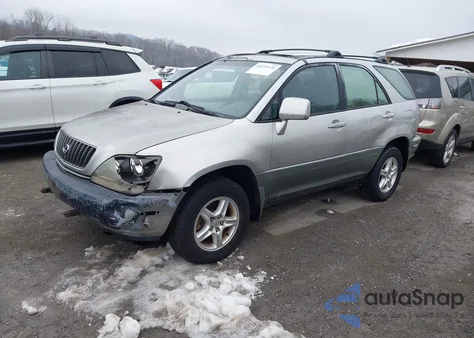 2000 Lexus Rx 300 z USA, uszkodzony, nr VIN JT6HF10UXY0124242
